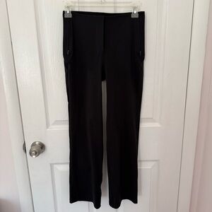 lululemon Smooth Fit Pull On High Rise Cropped Pant Black Size 6